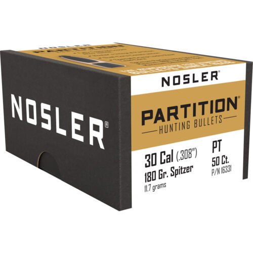 1206489_1.jpg Nosler Partition Bullets .30 Cal. 180 gr. Spitzer Point 50 pk.