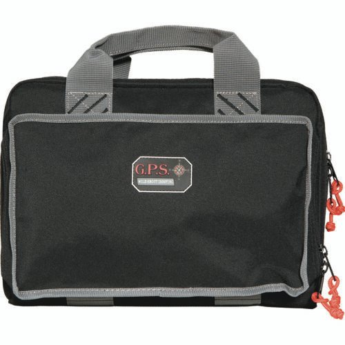 GPS Quad Pistol Range Bag Black