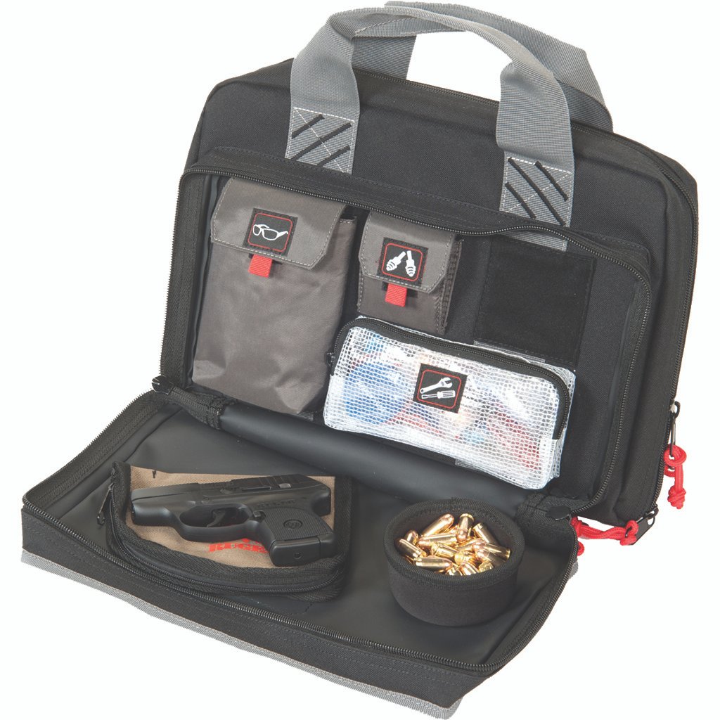 GPS Quad Pistol Range Bag Black