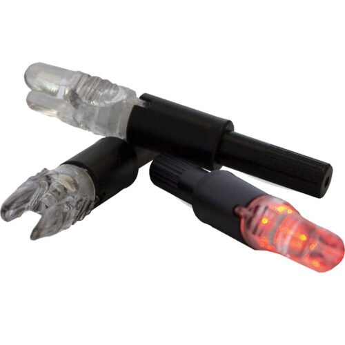 NAP Thunderglo Lighted Crossbow Nocks Red Universal Fit 3 pk.