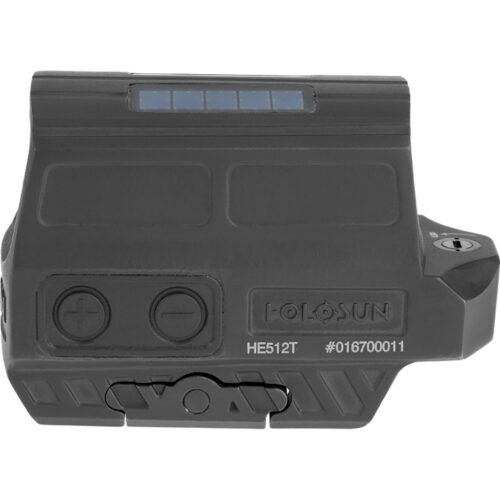 1207215_1 Holosun HE512T-GR Enclosed Titanium Reflex Sight Green Dot 2MOA and 65MOA Circle