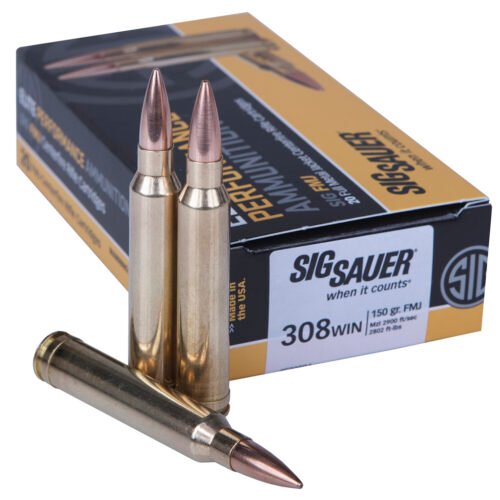 1207934_1.jpg Sig Sauer Elite Ball Performance Rifle Ammo 308 Win 150 gr. FMJ 20 rd.