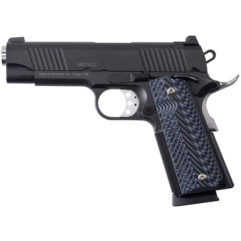 1208748_1 Magnum Research 1911 C Model Pistol 45 ACP 4.33 in. Carbon Steel 8 rd.