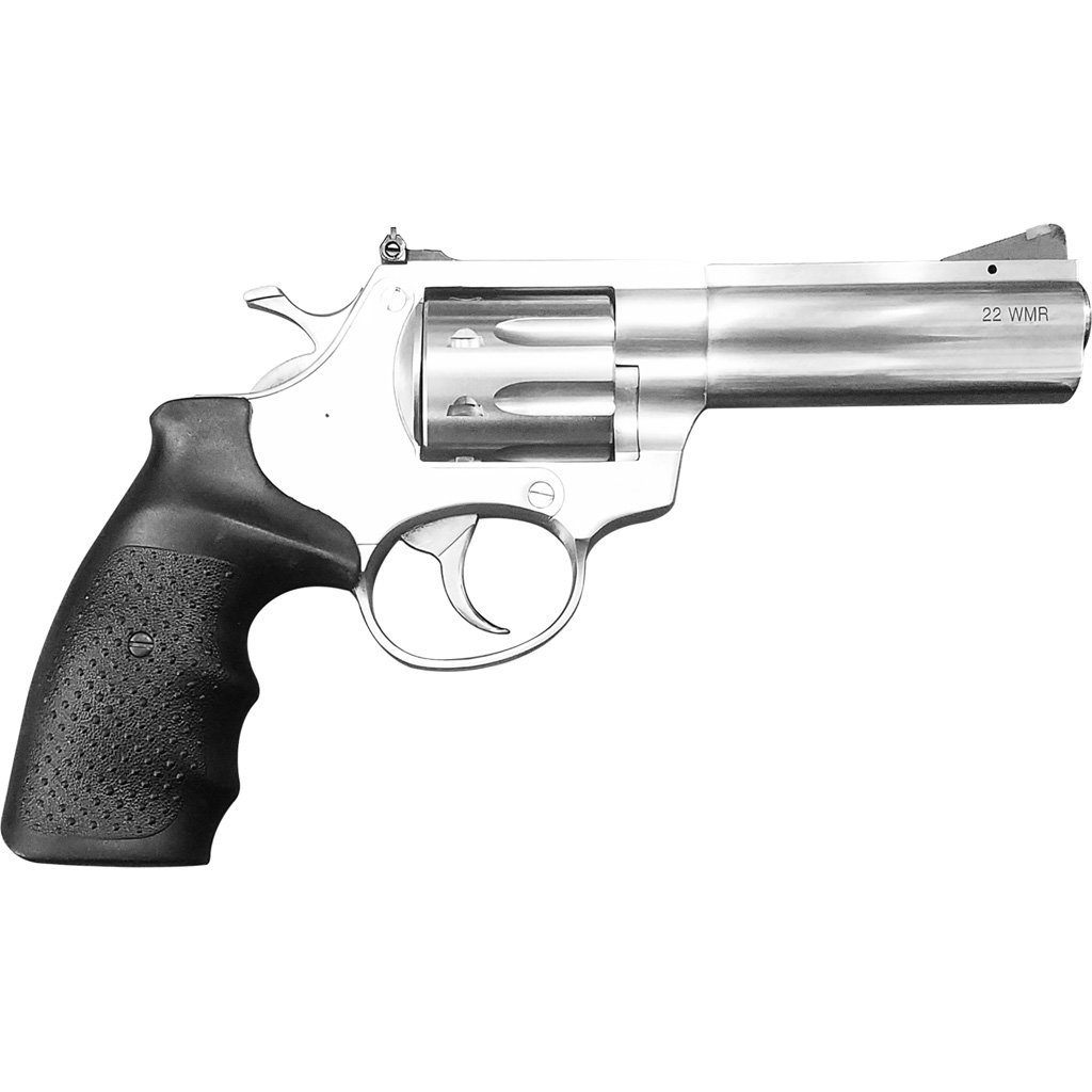Rock Island AL22M Standard Revolver 22 Mag. 4 in. Stainless Rubber Grip 8 rd.