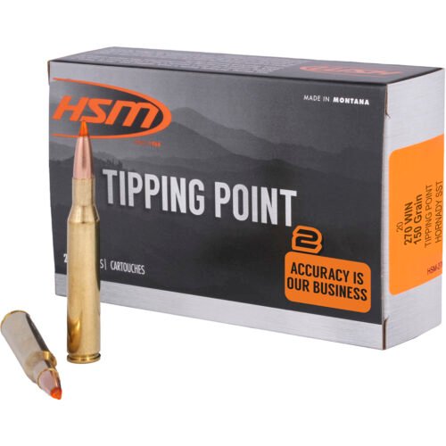 1209456_1.jpg HSM Tipping Point 2 Rifle Ammo 270 Win. 150 gr. SST 20 rd.