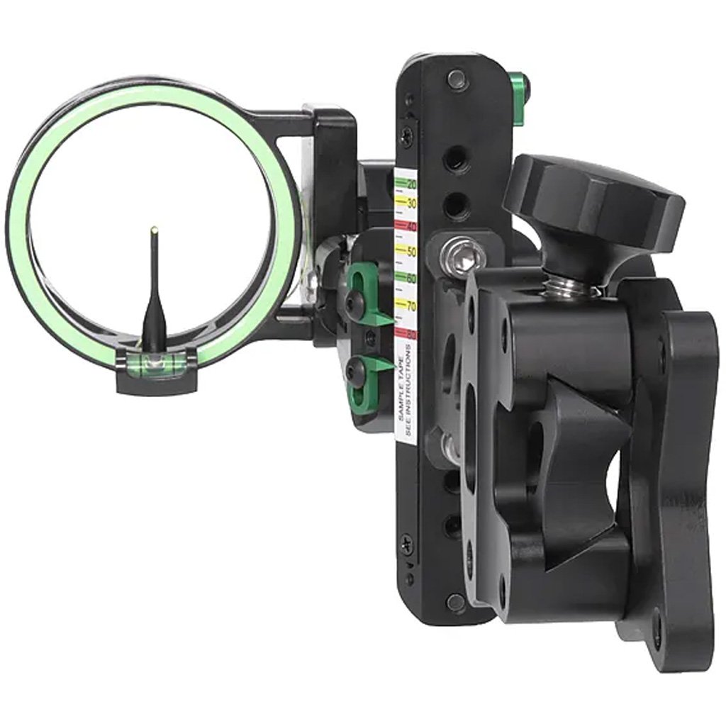 Apex Aegis Fiber-Optic Series Black 1-Pin .019