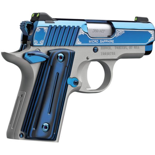 1209579_1.jpg Kimber Micro Sapphire Pistol 380 ACP 2.75 in. Bright Blue 7 rd.