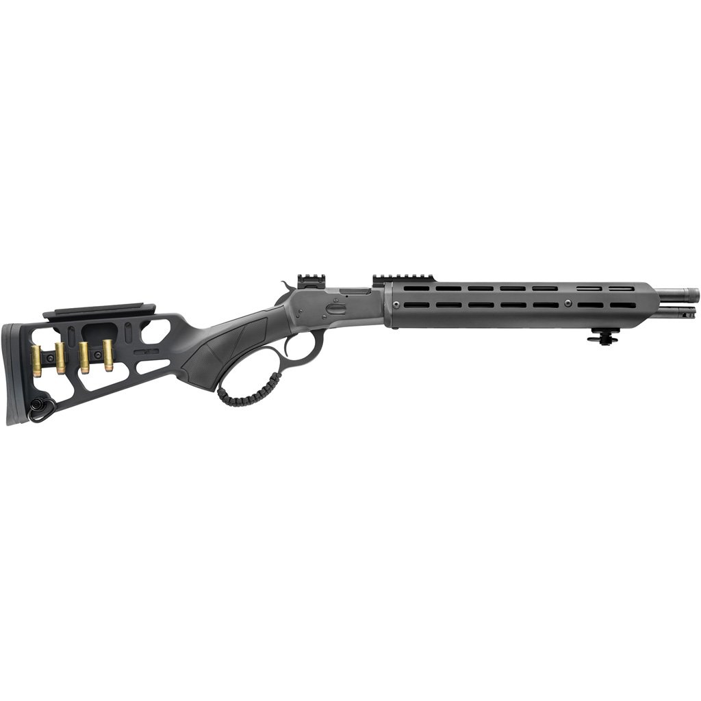 1210175_1.jpg Chiappa 92 TD AE Tactical Wlidland Rifle 44 Mag 16 in. Black with M Lock Rail 5 rd.