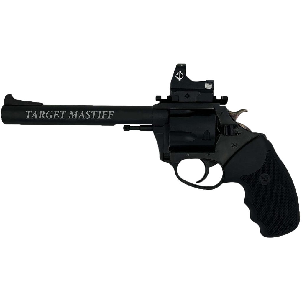 Charter Arms Target Mastiff Revolver 357 Mag. 3 in BlackNitride 5 shot w/ Optic