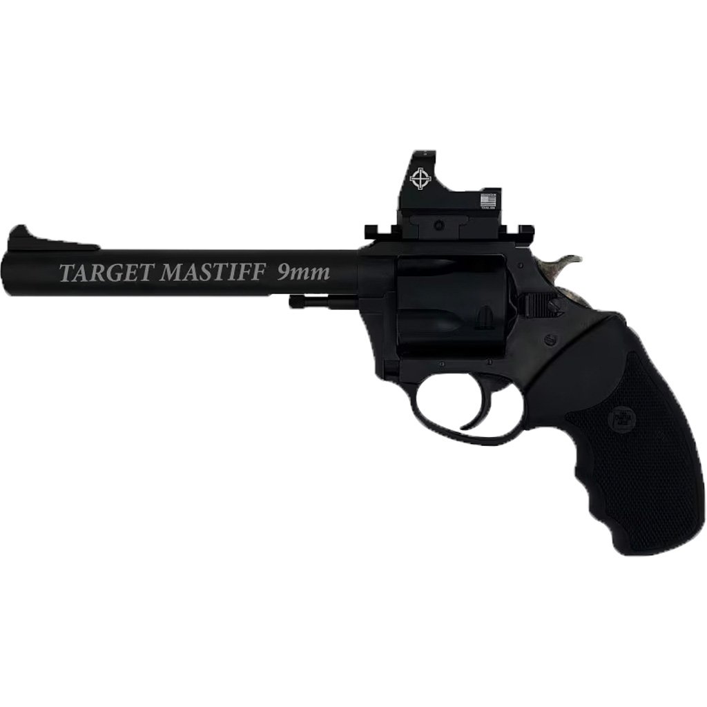 Charter Arms Target Mastiff Revolver 44 Spl.  6 in BlackNitride 5 shot w/ Optic