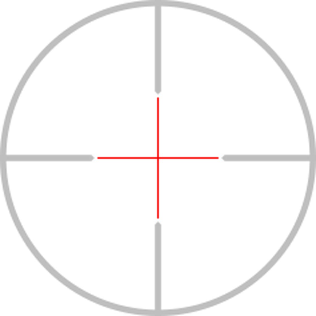 EoTech VuduX Rifle Scope 1-6x30mm SFP DP1 Black