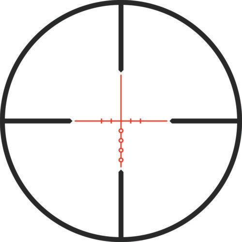 Reticles EoTech VuduX Rifle Scope 2-12x30mm SFP BD1 Black