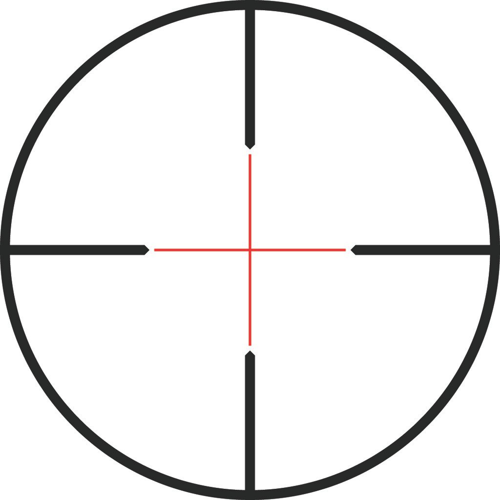Reticles EoTech VuduX Rifle Scope 2-12x30mm SFP DP1 Black