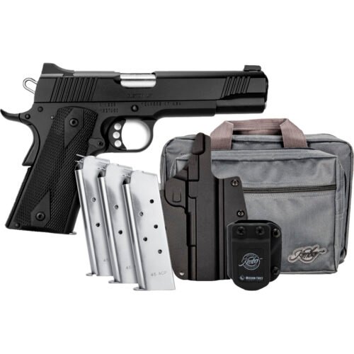 1210572_1.jpg Kimber Custom LW TFS Pistol Bundle 45 ACP 5 in. Black 8 rd. w/ Holster 3 Mags