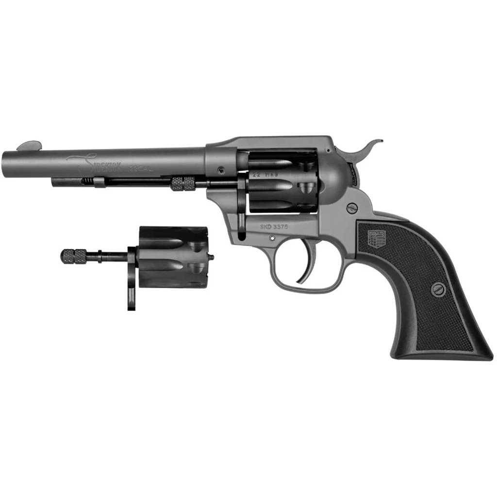 Diamondback DB Sidekick Revolver 22 LR/Mag 5.5 in. Dark Gray 9 rd.
