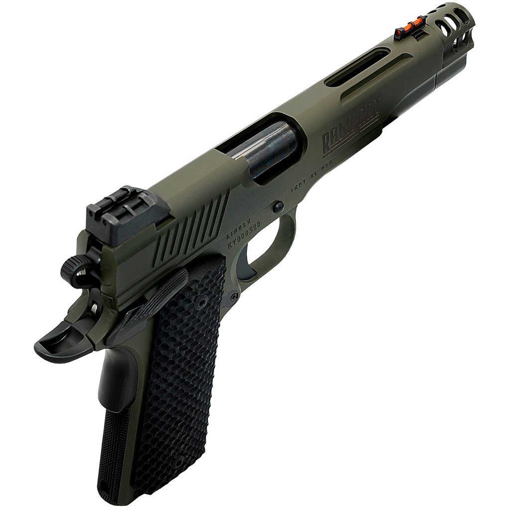 Kimber Rampart Pistol 38 Super 5 in. OD Green 9 rd. Compensated