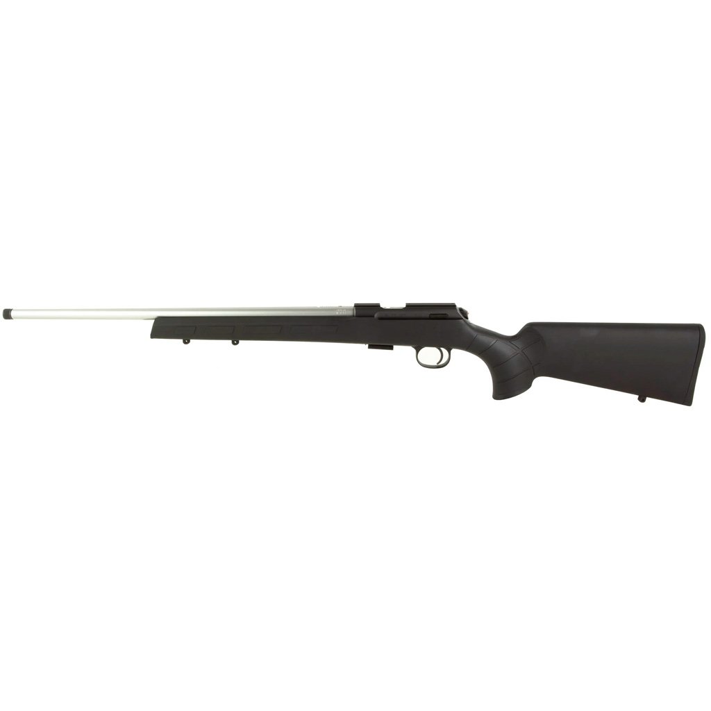 CZ 457 American Rifle 22 LR 20 in. Stainless/BLK Threaded 1/2X28 5rd.
