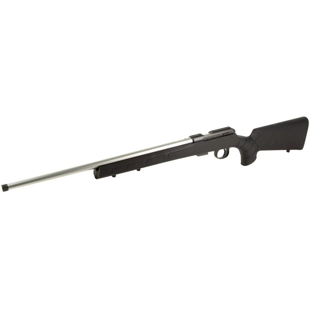 CZ 457 American Rifle 22 LR 20 in. Stainless/BLK Threaded 1/2X28 5rd.