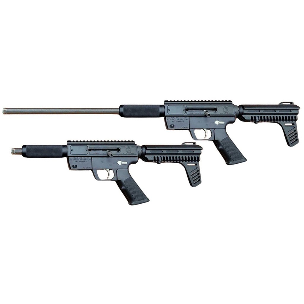 JRC G3 Spark Pistol/Rifle Survival System 9mm 6.5 in. / 17 in. Black w/Pack 15 rd.