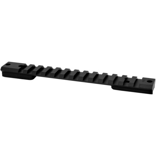 Warne Vapor Picatinny Rail Matte Black 20 MOA Remington 700 Long Action