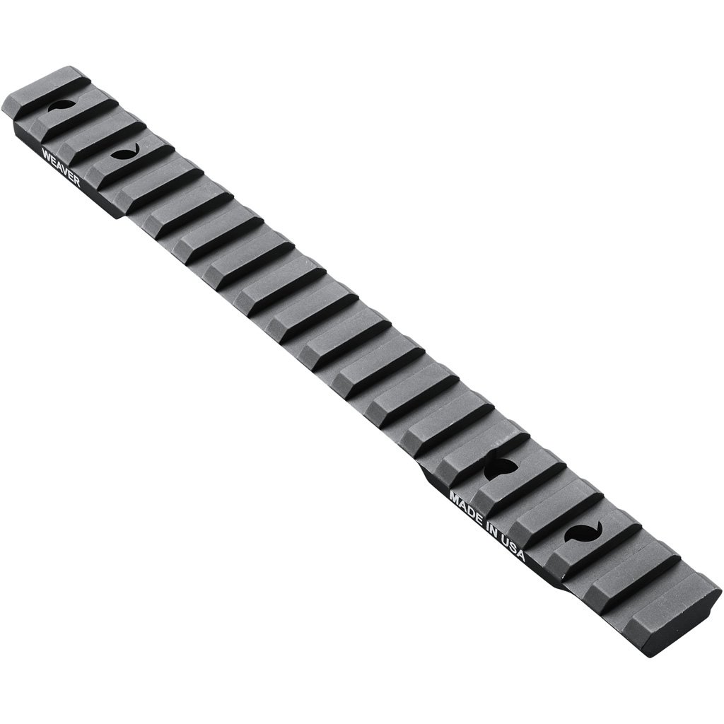 Weaver Tactical Pictny Extended Multi Slot Base Matte Black Savage 110 LA 840 0MOA Clam Pack