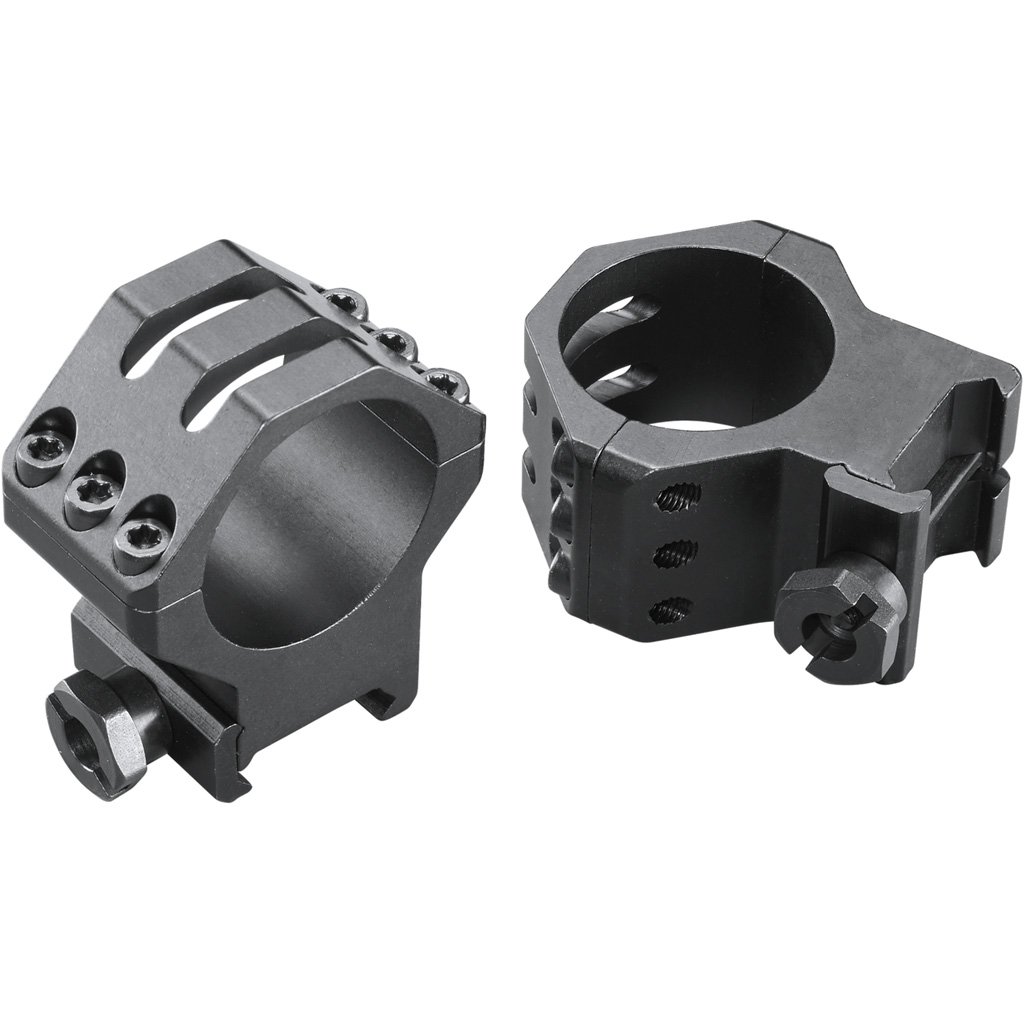 Weaver Classic 6Hole Skeleton Rings Matte Black 30mm Low Clamshell Pack