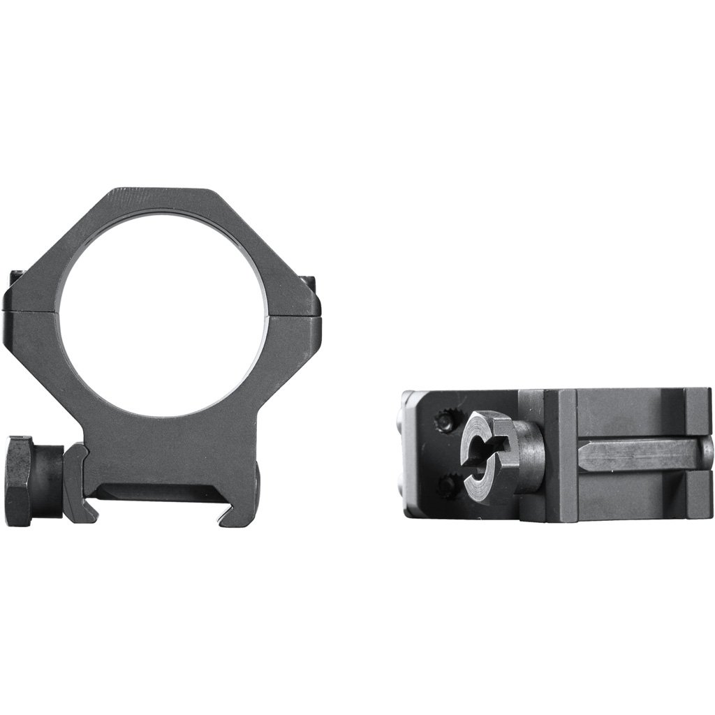 Weaver Tactical 4Hole Picatinny Ring Matte Black 30mm Low Clamshell Pack