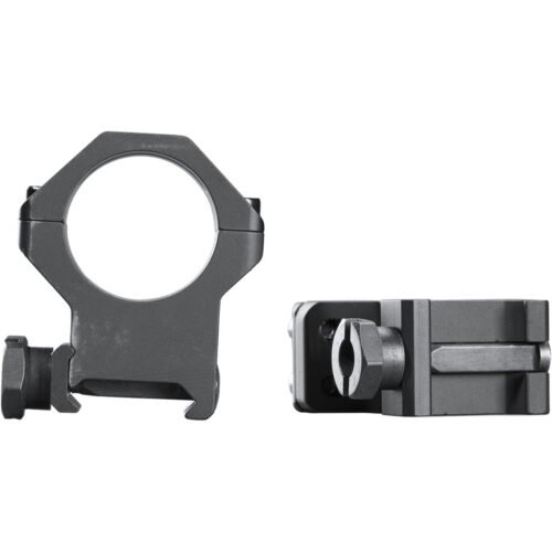 Weaver Tactical 4Hole Picatinny Ring Matte Black 1" XHigh Clamshell Pack
