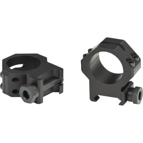 Weaver Tactical 4Hole Picatinny Ring Matte Black 1" High Clamshell Pack