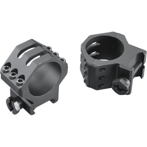 Weaver Tactical 6Hole Picatinny Ring Matte Black 30mm Medium Clamshell Pack