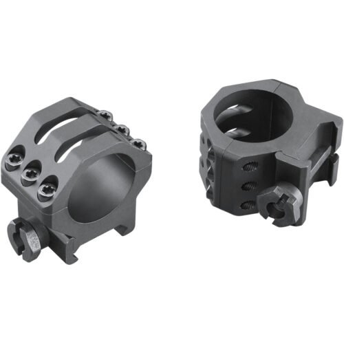 Weaver Tactical 6Hole Picatinny Ring Matte Black 1" Medium Clamshell Pack