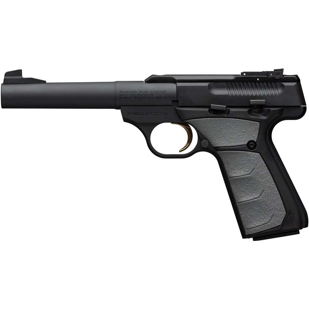 1213790_2.jpg Browning Buck Mark Camper UFX Pistol 22LR 5.5 in. Black 10 rd CA