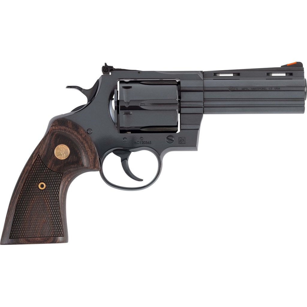 Colt Anaconda Revolver 44 Mag 4.25 in. Polished Blue w/ Walnut Grip 6 rd.
