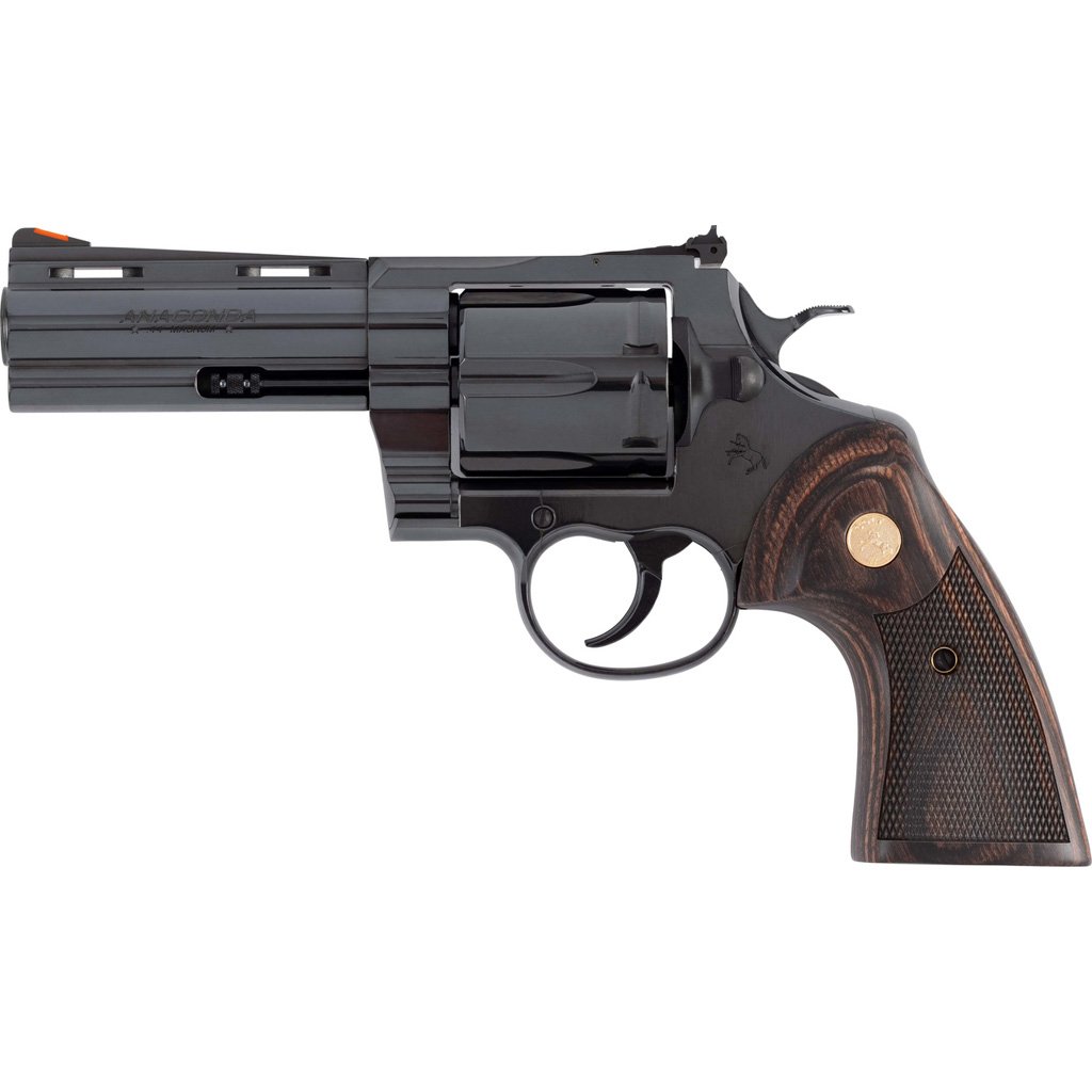 Colt Anaconda Revolver 44 Mag 4.25 in. Polished Blue w/ Walnut Grip 6 rd.