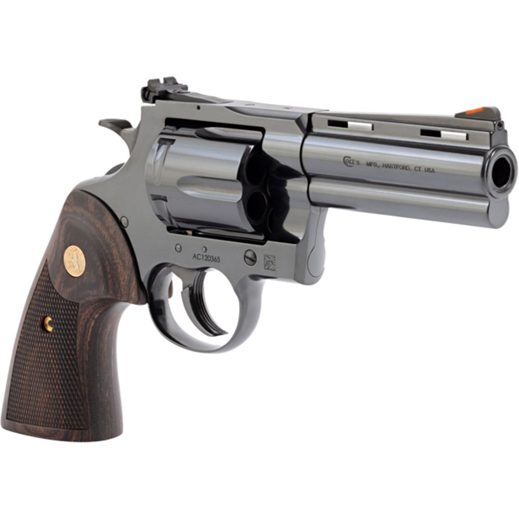 Colt Anaconda Revolver 44 Mag 4.25 in. Polished Blue w/ Walnut Grip 6 rd.