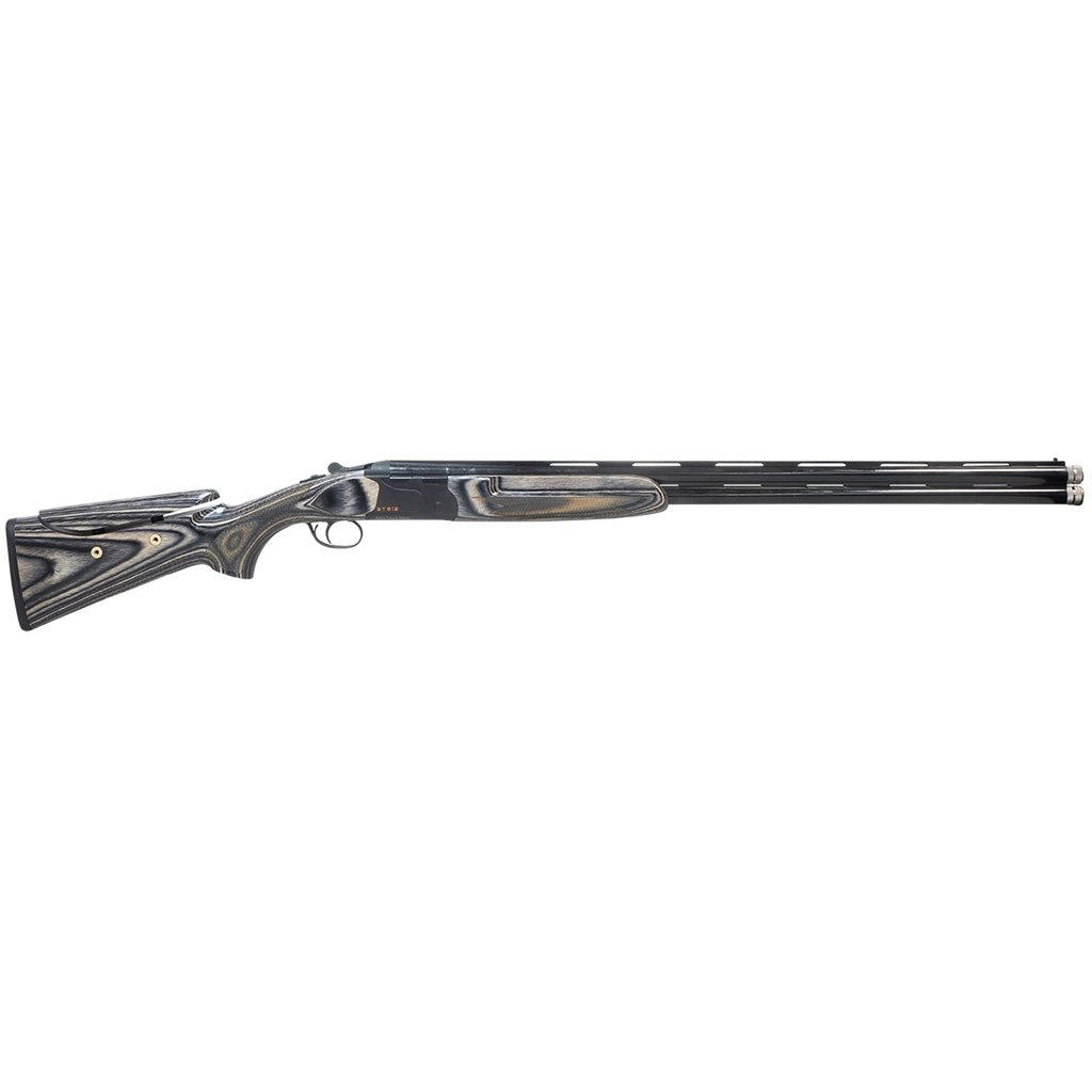 Pointer FT912 O/U Shotgun  12 ga 30 in. Black/Grey Laminate w/ejectors