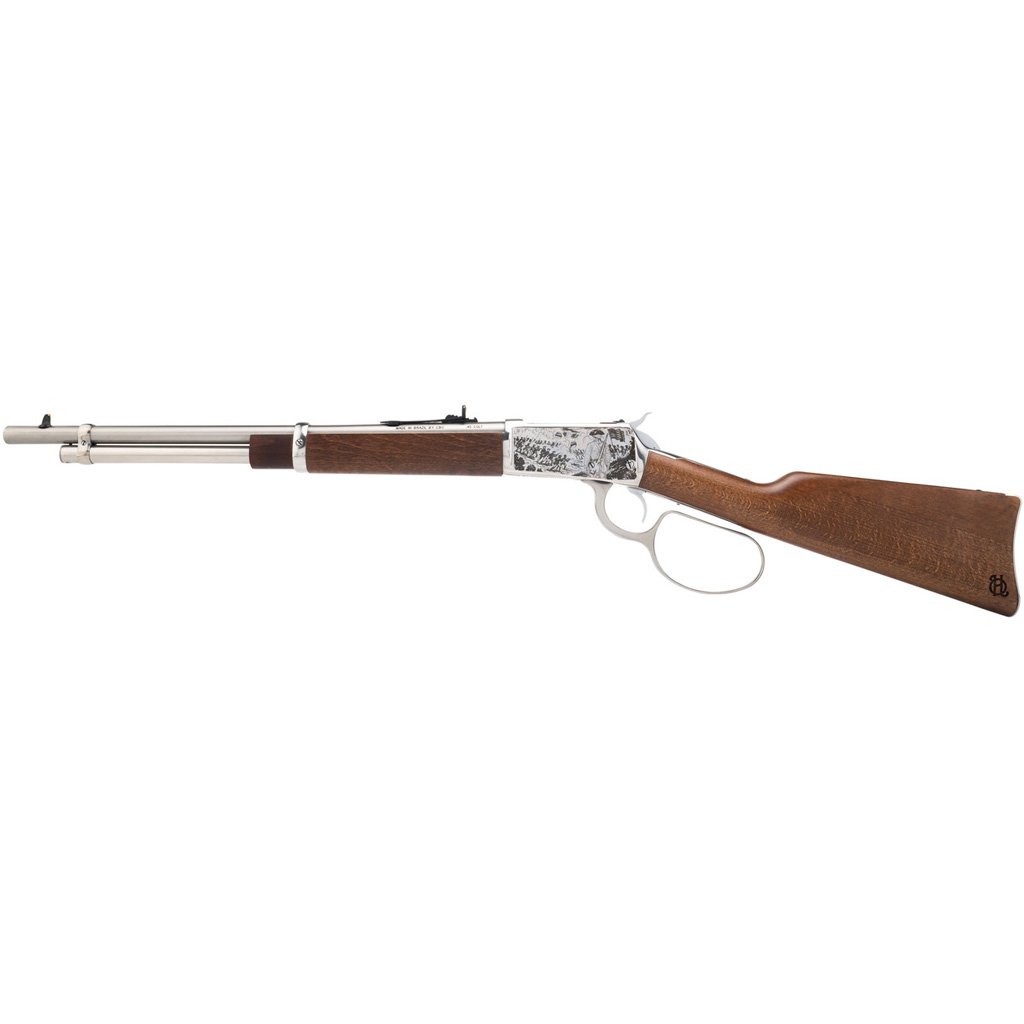 Heritage R92 American Revolution Rifle 45 Colt 18 in. Polished Stainless/Engraved 8 rd