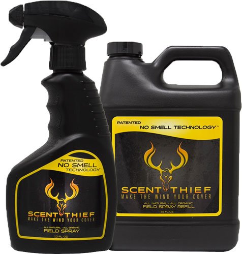 SCENT THIEF FIELD SPRAY COMBO - PACK 12OZ W/32OZ REFILL