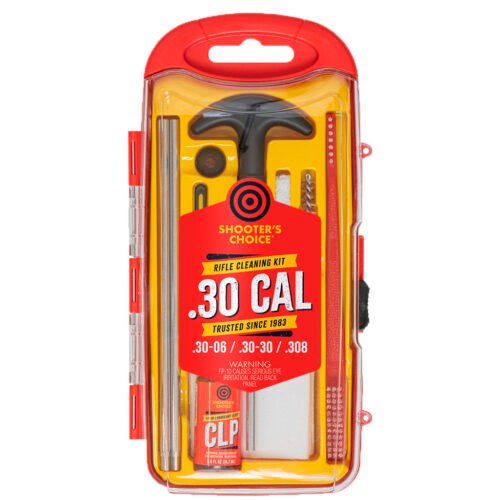 Shooters Choice Rifle Gun Rod Cleaning Kit Aluminum .30 cal.