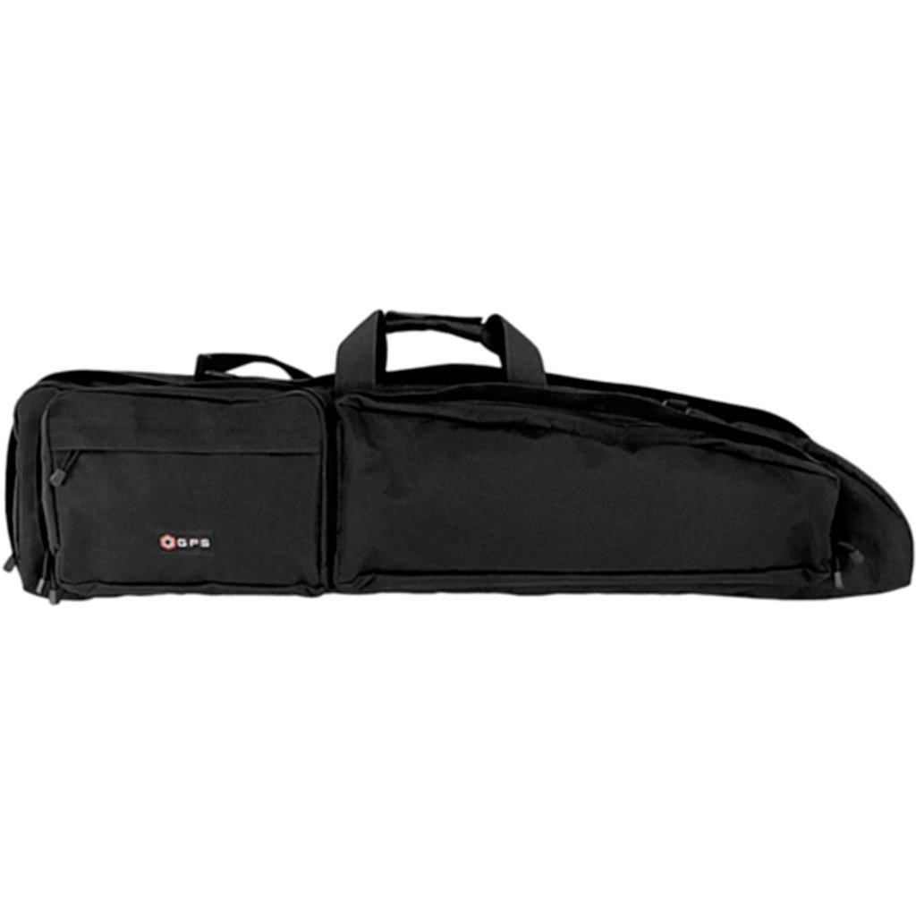 GPS Double Bolt Rifle Case Black 42 in.