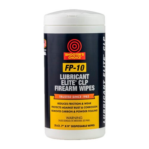 Shooters Choice FP-10 Lubricant Elite CLP Wipes 75 pk.