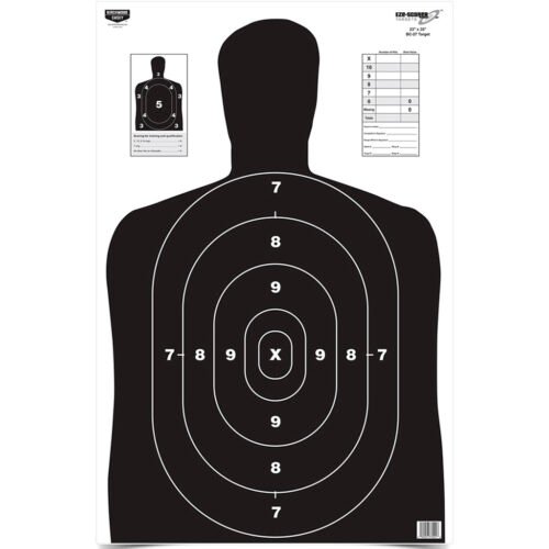 Birchwood Casey Eze-Scorer BC-27 Silhouette Target 23 x 35 in. 100 Pack