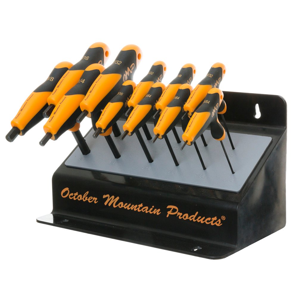 13194_1.jpg October Mountain Pro Shop Hex Wrench Set Bench