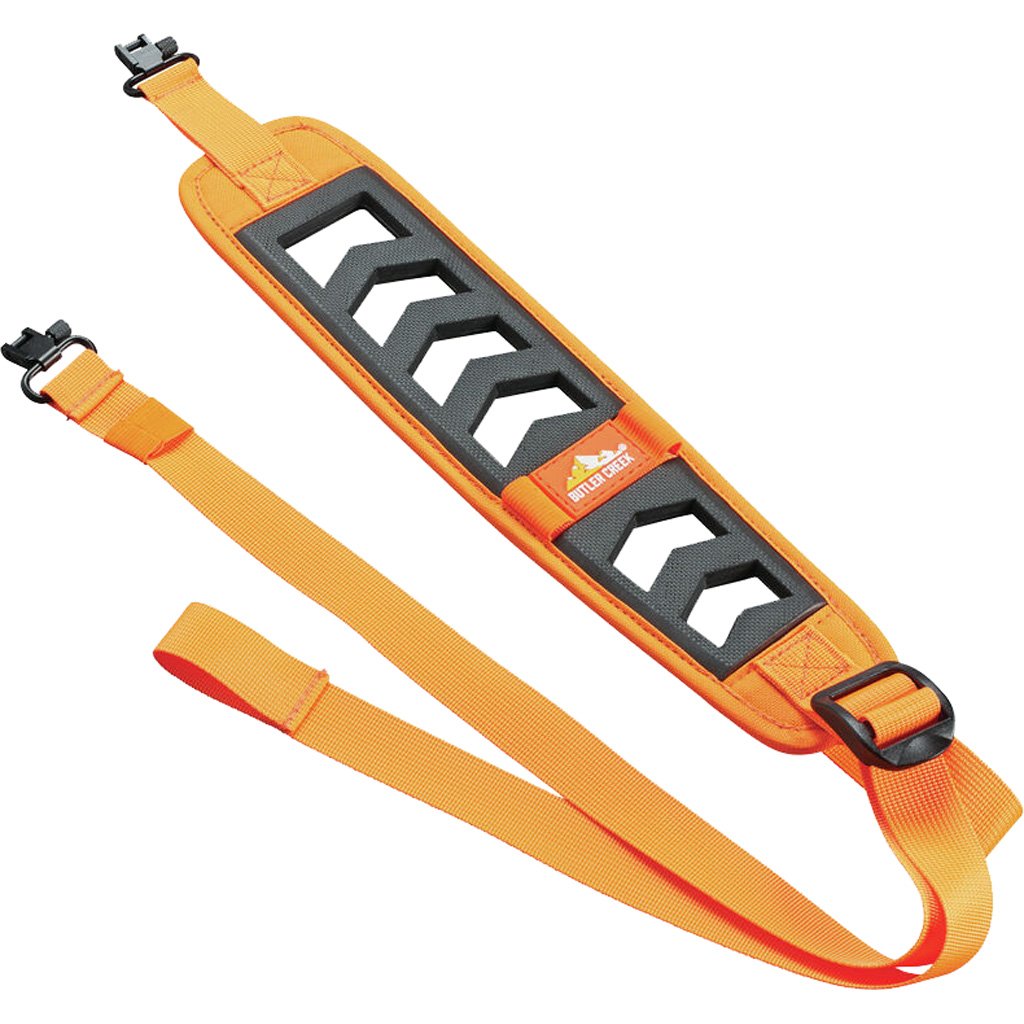 1405914_1.jpg Butler Creek Featherlight Sling Blaze Orange w/ Swivels Rifle