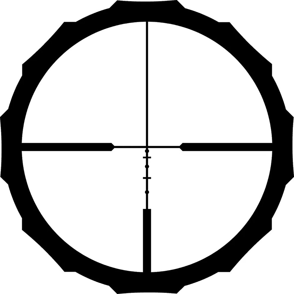 Crimson Trace Brushline Riflescope 4-12x40 BDC-Rimfire Reticle