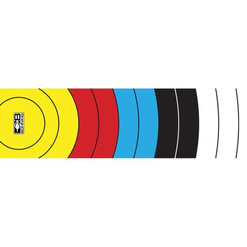 Bohning Arrow Wraps Target Face 4 in. Small 13 pk.