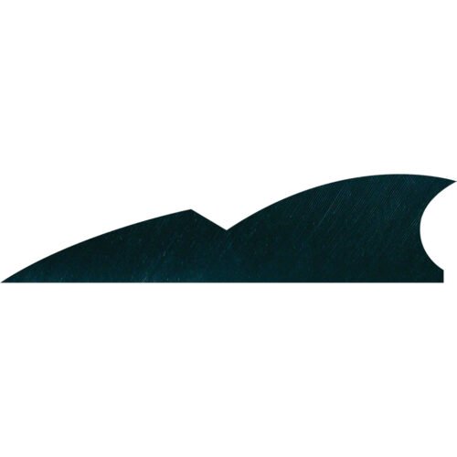 Gateway Batwing Feathers Black 2 in. RW 50 pk.
