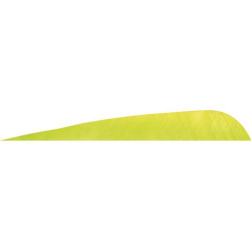 Gateway Parabolic Feathers Lemon Lime 4 in. RW 50 pk.