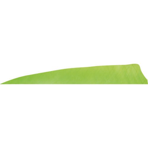 1407057_1.jpg Gateway Shield Cut Feathers Chartreuse 4 in. RW 50 pk.