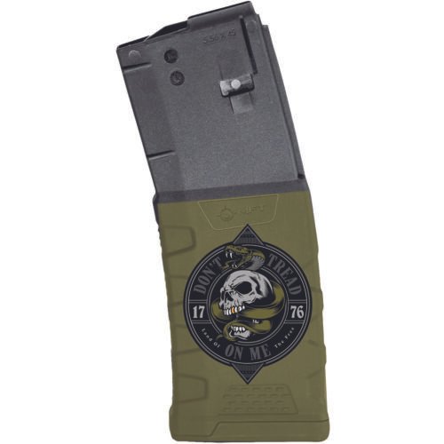 1408382_1.jpg MFT Extreme Duty Polymer Mag Dont Tread on Me 30 rd. 5.56x45mm/223 Rem./300 AAC